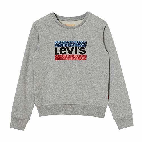 Sudadera Levis Billie Sequins Gris Niña 10A Gris