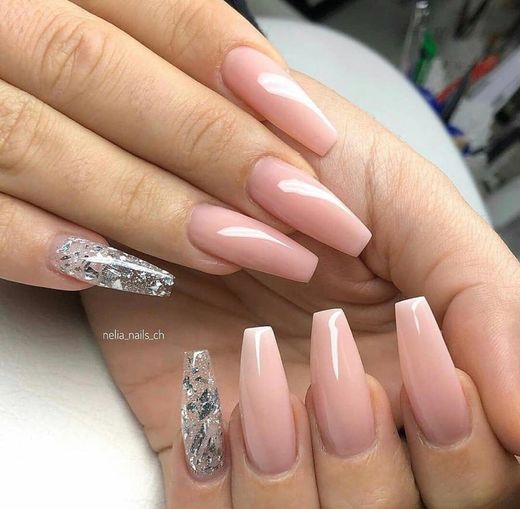 Nails Art Rosa