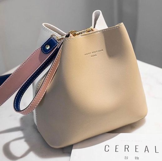 Bucket Bag Creme 