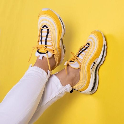 Nike 97 Amarelo/Preto/Branco