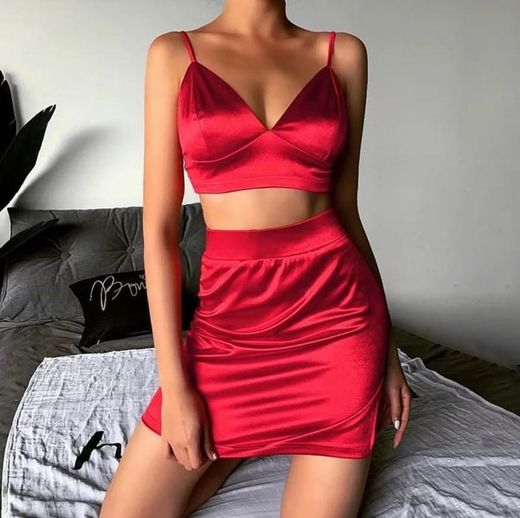 Conjunto Havana Vermelho