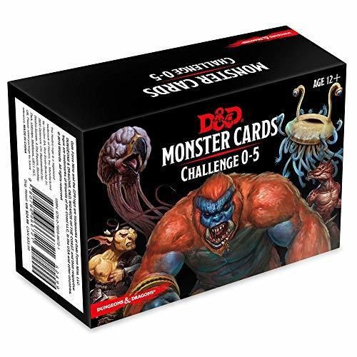 Dungeons & Dragons Spellbook Cards: Monsters 0-5