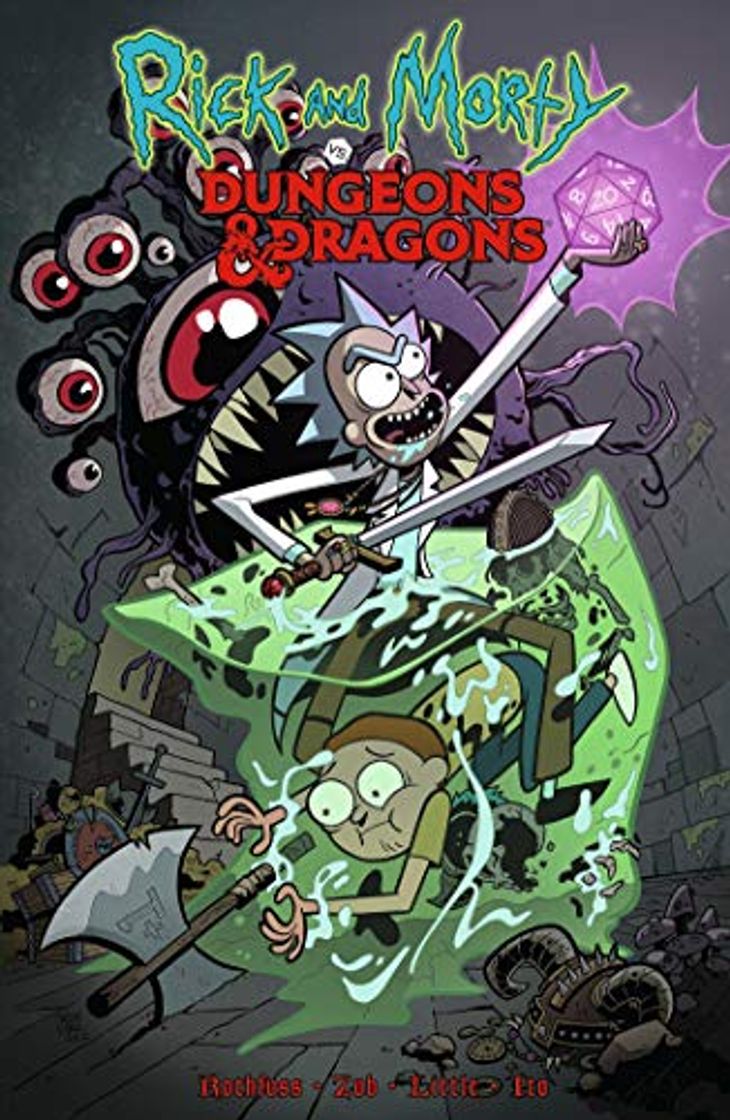 Book RICK & MORTY VS D&D-