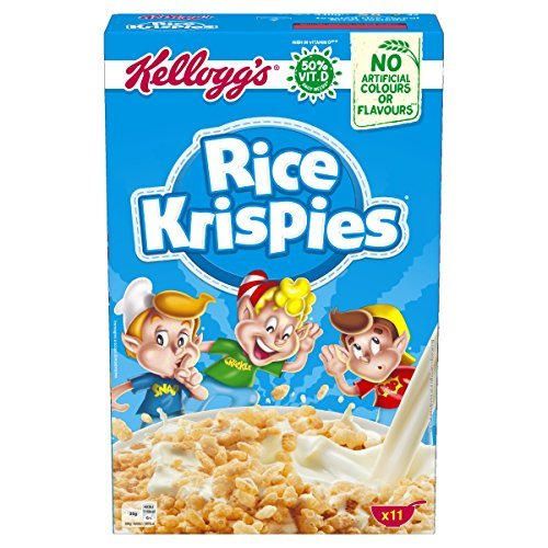 Kellogg's Cereales Rice Krispies  - 2 Paquetes de 340 gr -