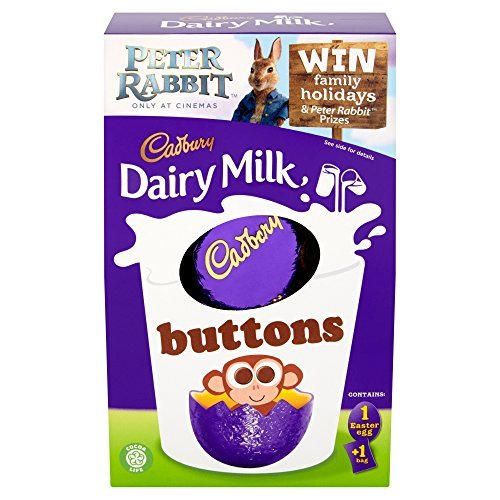 Cadbury Dairy Milk Buttons Easter Egg Medium 128 g