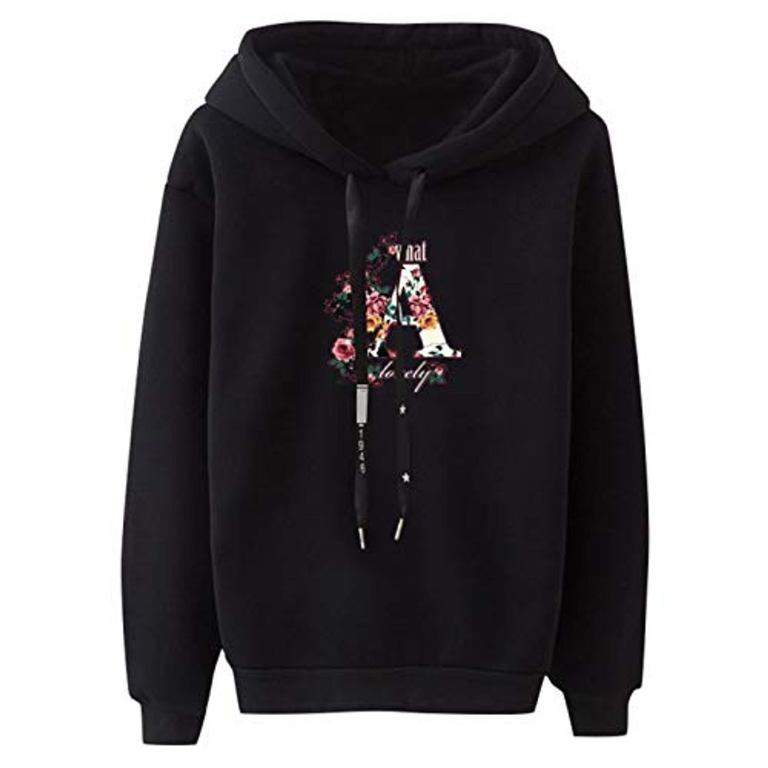 Moda Sudaderas Hoodie Sudadera con Capucha De Gran Tamaño para Mujer Harajuku Sudadera Mujer De Manga Larga Kawaii Roupas Hoodies Pullover Top St