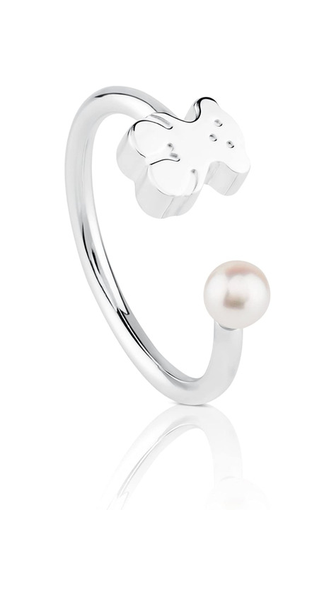 Social TOUS Sweet Dolls - Anillo de Plata de Primera Ley con Motivo