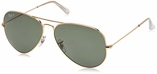 Moda Ray-Ban Aviator Large Metal, Gafas de Sol Unisex Adulto, Negro