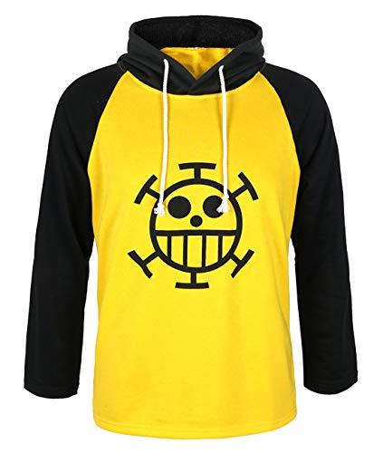 Lugares CoolChange Camiseta de Trafalgar Law con símbolo de Jolly Rogers del Equipaje