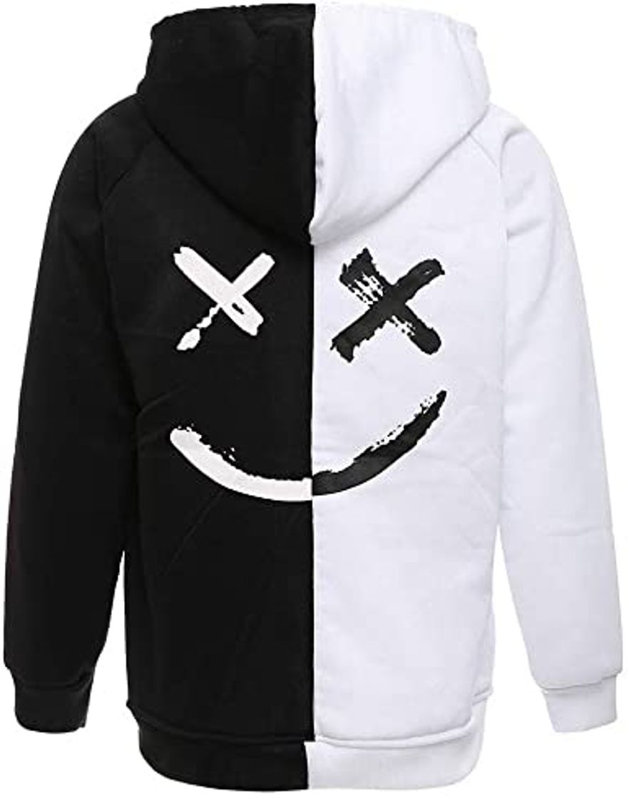 Moda XIAOYAO Hombre Sudadera con Capucha Deportiva Manga Larga Hoodie Casual Camisa de