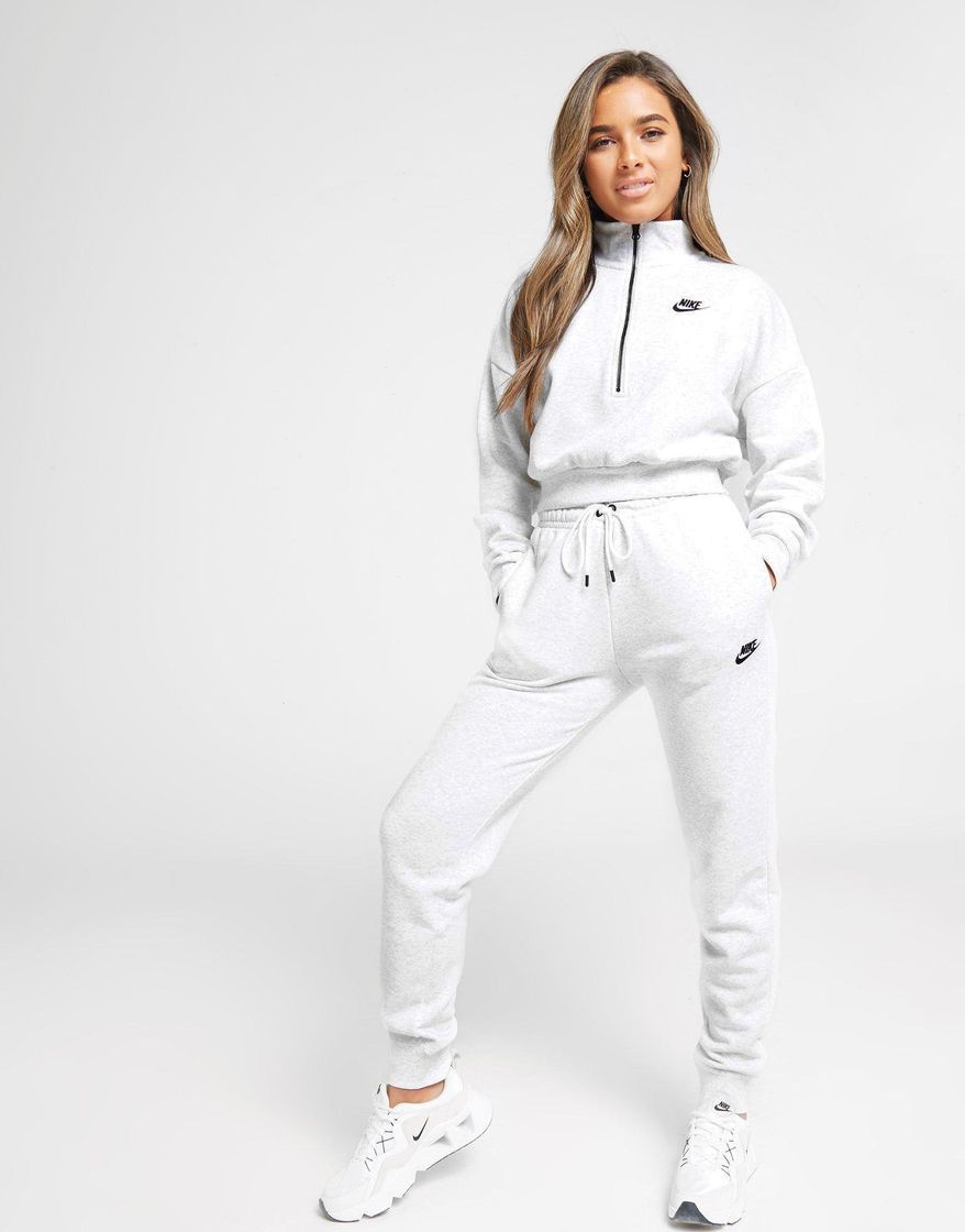 Fashion Compra Nike sudadera Essential Crop 1/4 Zip en Blanco