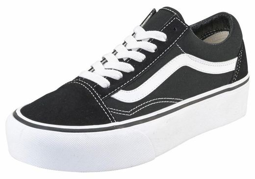 VANS Sneakers laag 'Old Skool Platform' in Wit