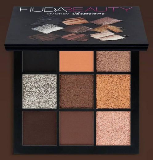 🖤 Smokey Obsessions Eyeshadow Palette 🖤 HUDA BEAUTY 