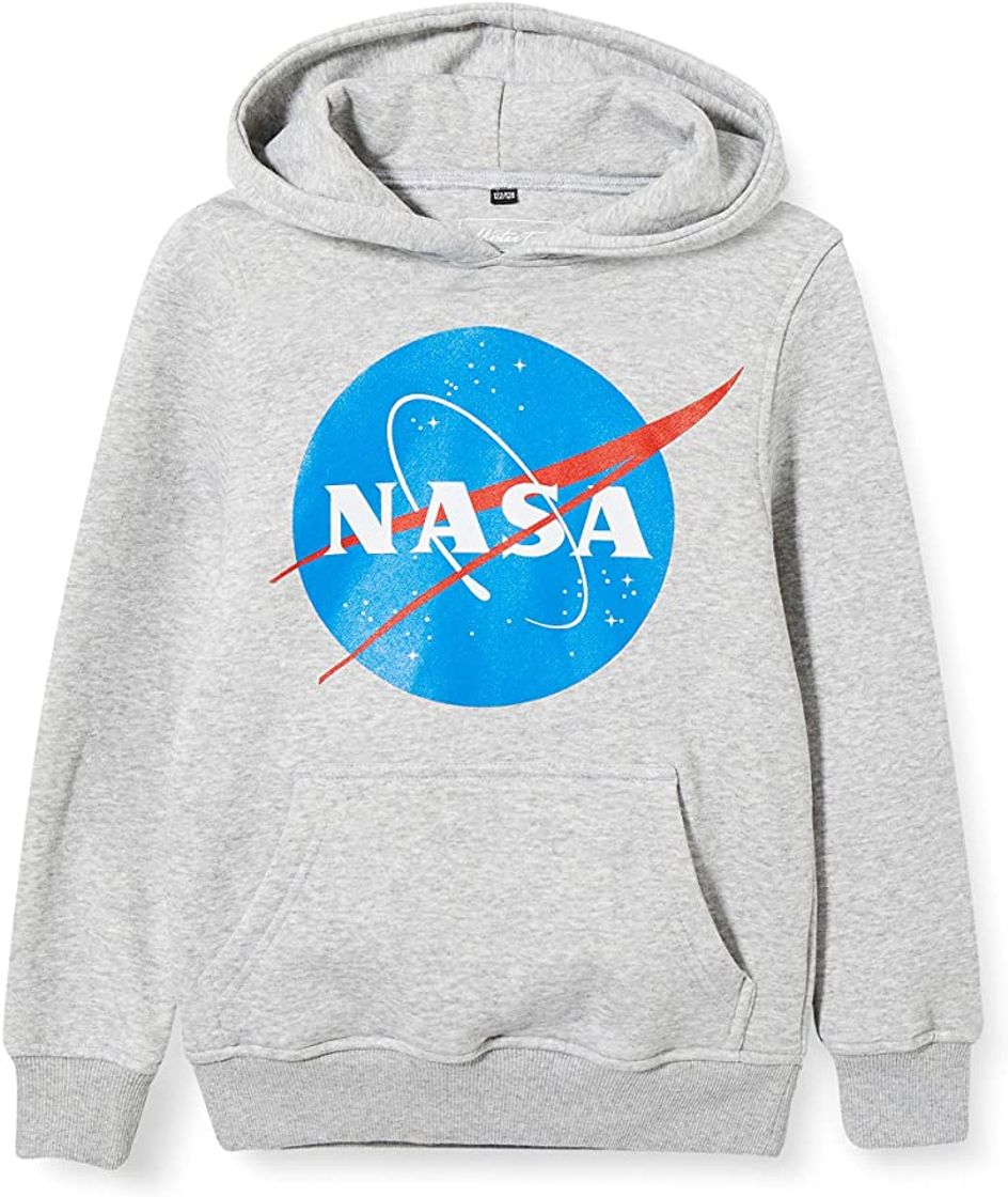 Social Mister Tee Kids NASA Cropped Hoody Capucha, Rosa