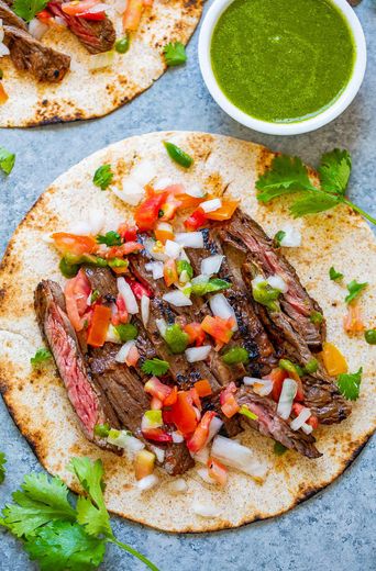 Tacos Carne Asada Recipe | Tyler Florence | Food Network