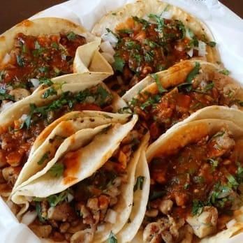 Pollo Asado Tacos - Chicken Tacos - Mexican Street Food - YouTube