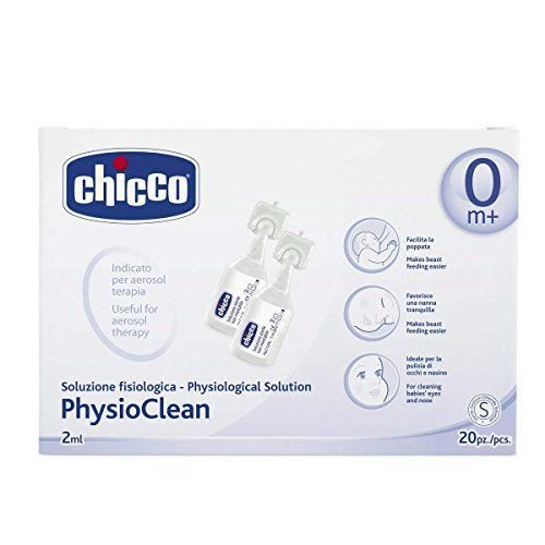 Chicco PhysioClean - Pack de 20 sueros fisiológicos