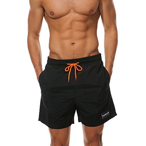 LEORTKS Pantalones Cortos Deportivos Hombre Cortos Bermuda Jogging Bolsillos Deportivo Casual Cordón