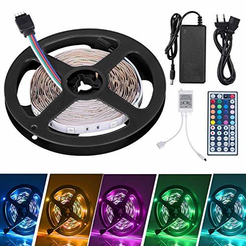 Social Adoric 5m Tiras LED Tiras de Luces LED Iluminación con 150 Leds