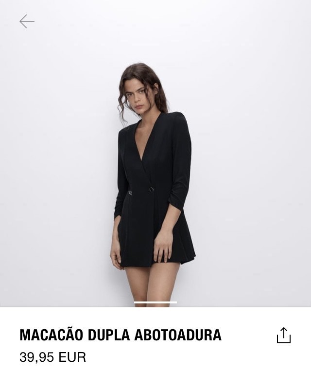 Producto Macacão Dupla Abotoadura