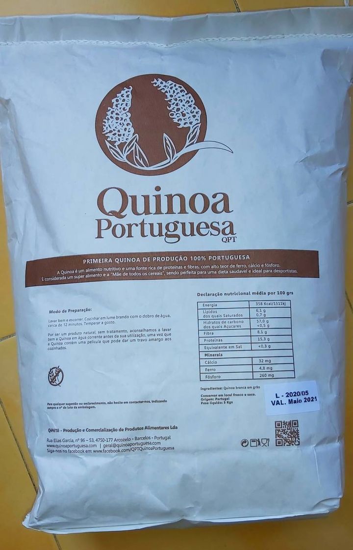 Producto Quinoa Portuguesa