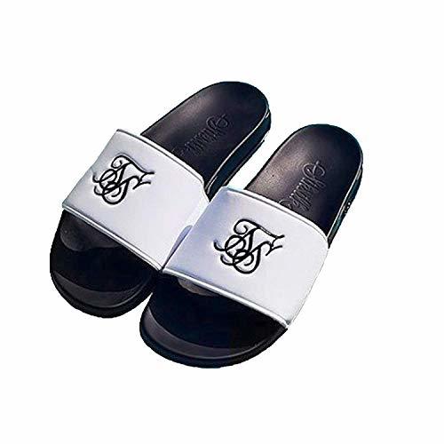 Lugar SikSilk Roma Slides - Black & White