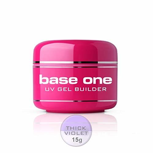 Place Gel UV monofásico Thick Violet Alta Densidad modelante para reconstrucción de uñas – 15 G