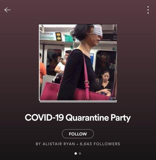 COVID-19 Quarantine Party