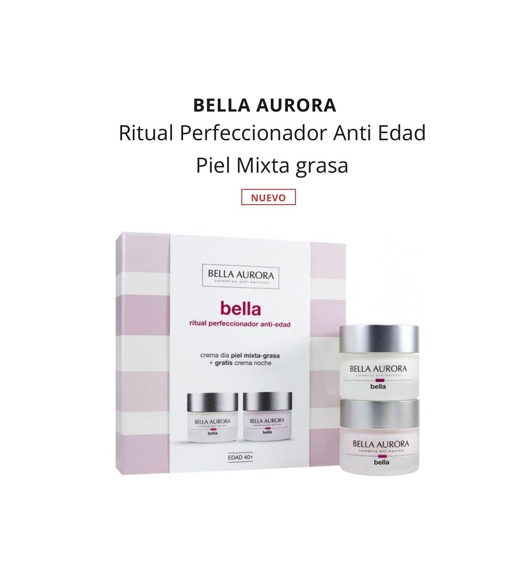 Product Ritual Perfeccionador Anti Edad Piel Mixta grasa Bella Aurora