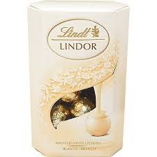 Producto Bombones Lindor Cornet Blanco Lindt