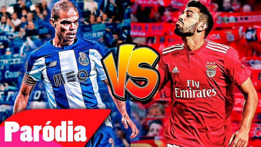 Moda FC PORTO VS SL BENFICA (PARÓDIA) | DUELO DE TITÃS (QUEM ...