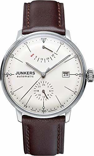 Junkers Reloj Analógico Automático para Hombre con Correa de Piel – 60605