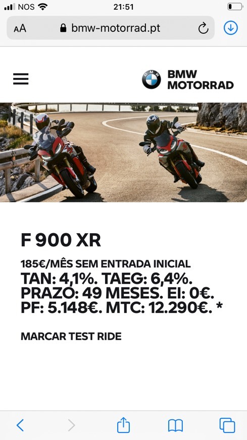 Producto BMW XR 900 