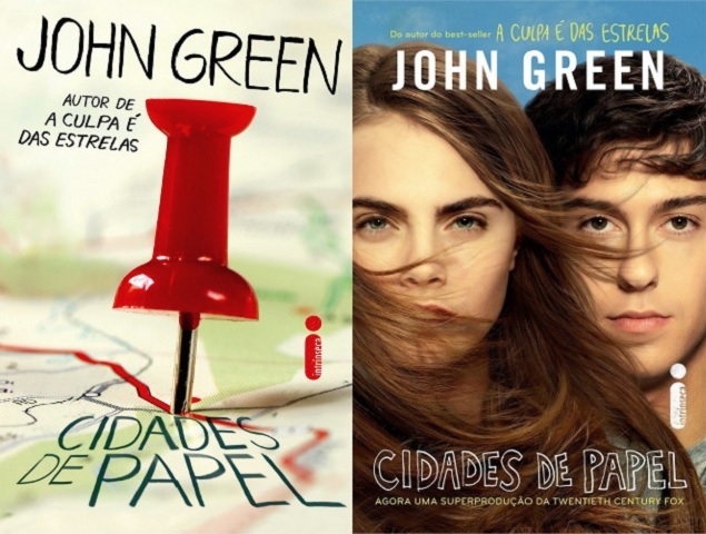 Libro "Cidades de Papel" John Green