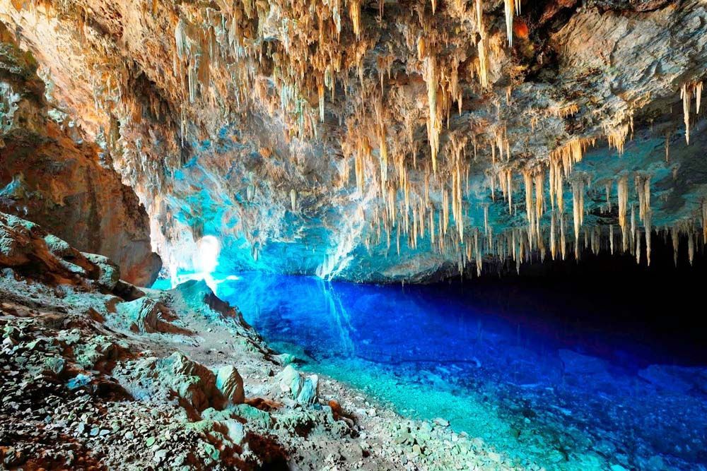 Place Gruta do Lago Azul