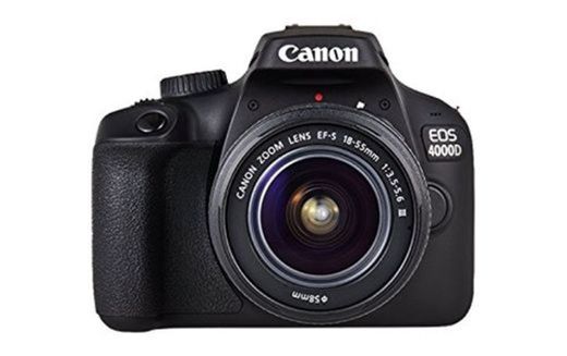 Canon EOS 4000D - Cámara réflex de 18 MP