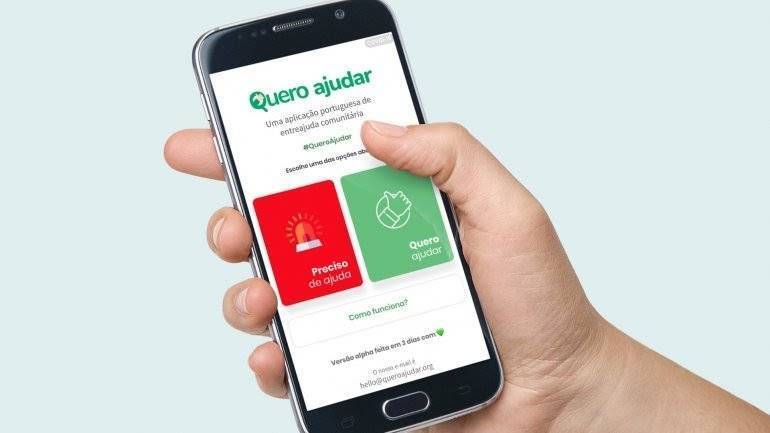 Apps App "Quero ajudar"