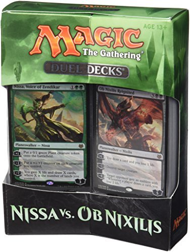 Place Magic The Gathering 14443 - Juego de Duelo de Cartas de Nissa vs