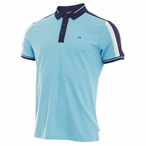 Places Calvin Klein Aero - Polo para Hombre Azul Sky