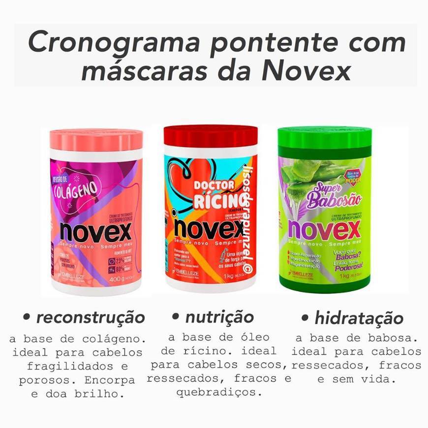 Productos As melhores máscaras da novex 🖤