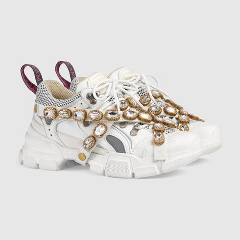 Productos 
Tênis Gucci Sneaker Flashtrek cristais removí