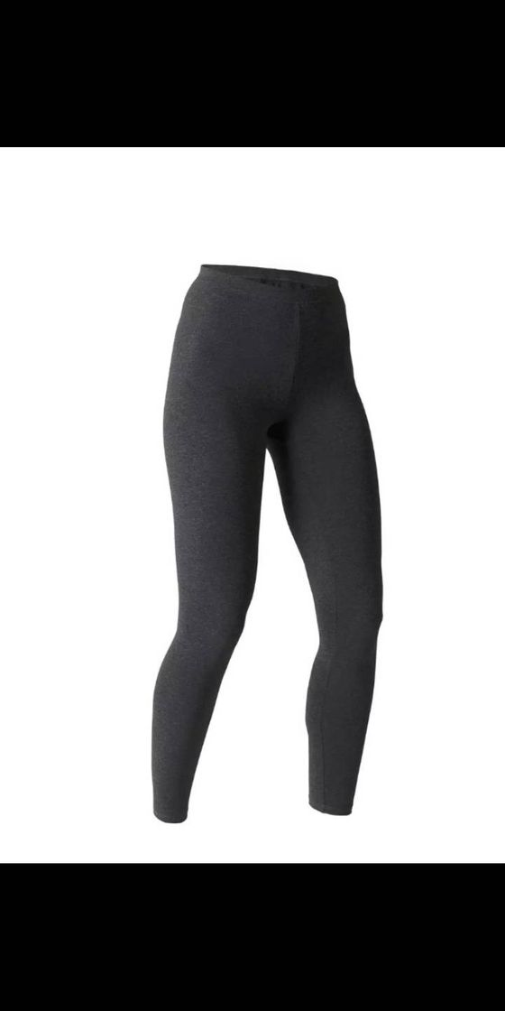 Moda Malla leggings stretch fitness. Algodón. Color gris oscuro.