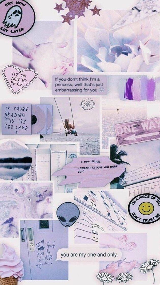 Fashion Wallpaper - Purple - Aesthetic