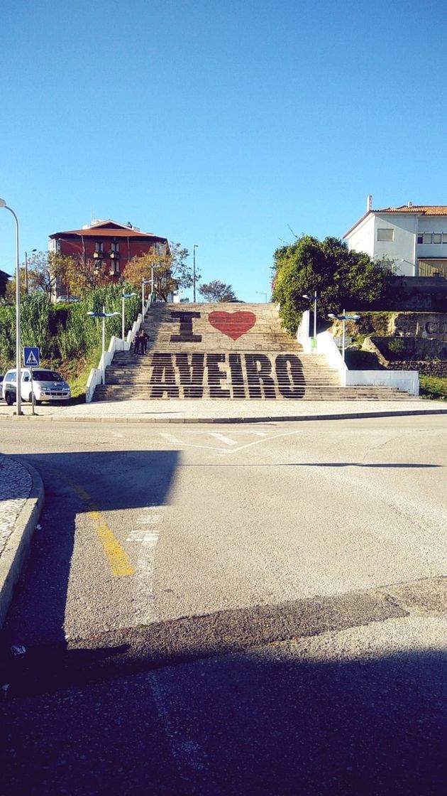 Lugar I Love Aveiro Stairs