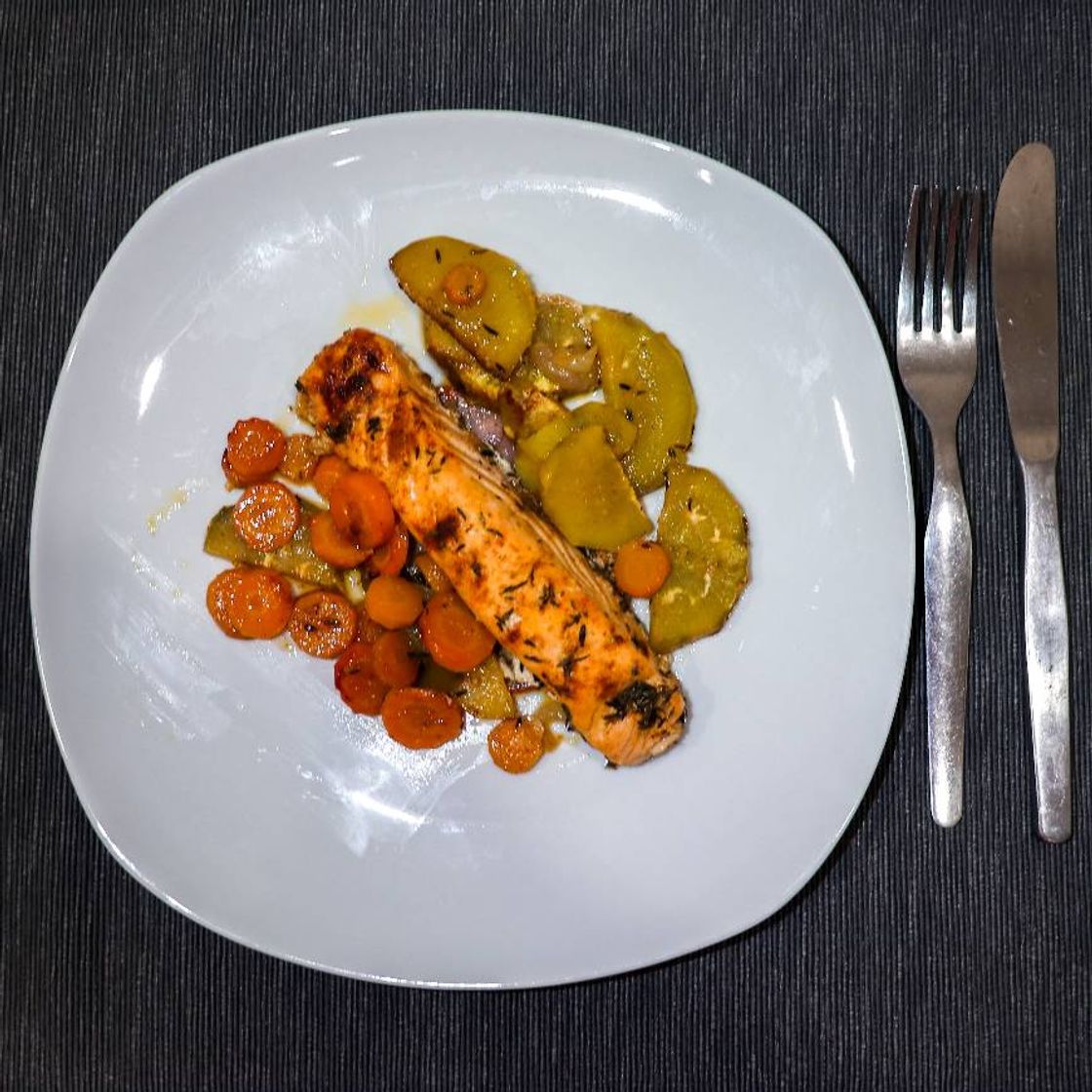 Social Salmão no Forno
