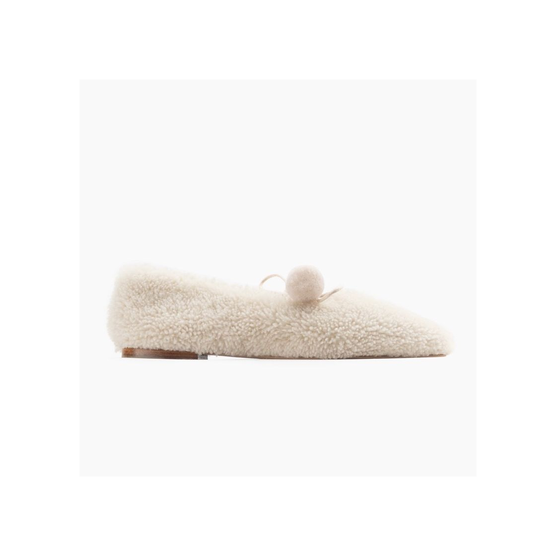 Product Lulu Shearling Slippers in Cream – Sleeper