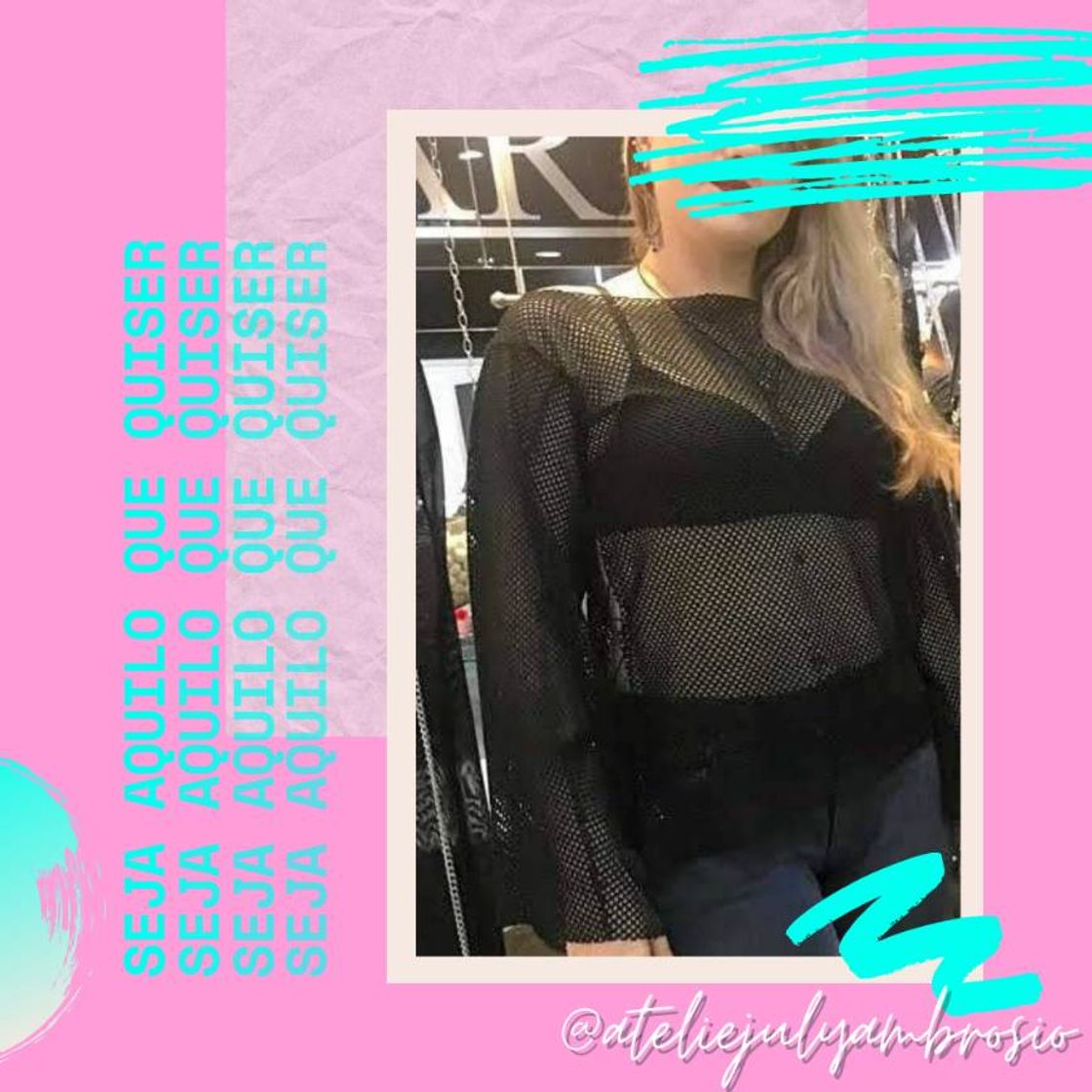 Blusa arrastão