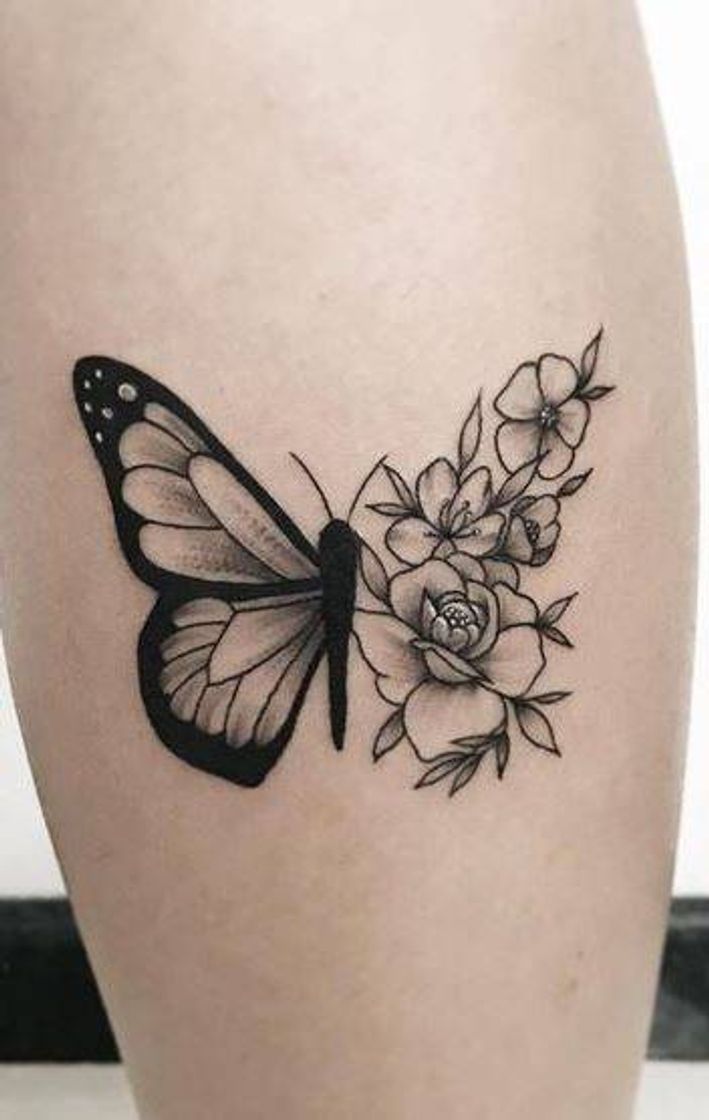 Fashion Tatuagem de borboleta 🦋 pra você se inspirar .