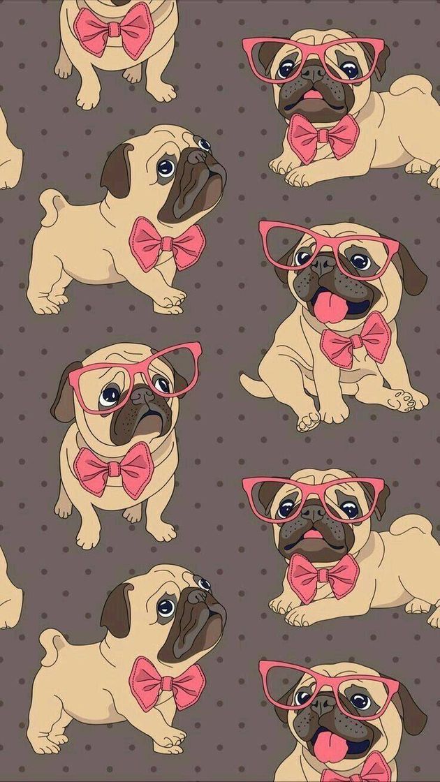 Fashion Pugs fofos 