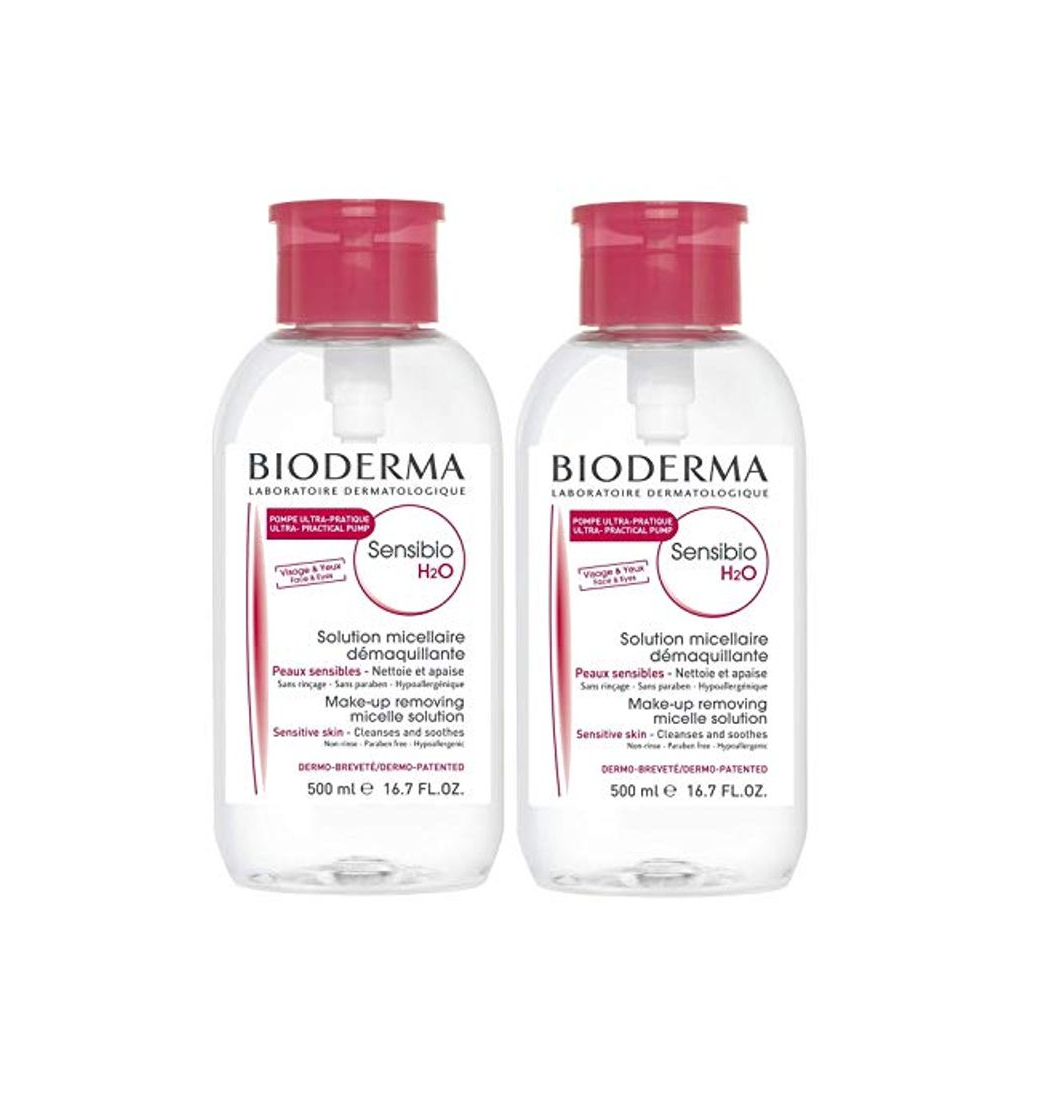 Social Bioderma Bioderma Sensibio H2O Micellaire 2X500Ml 1000 g